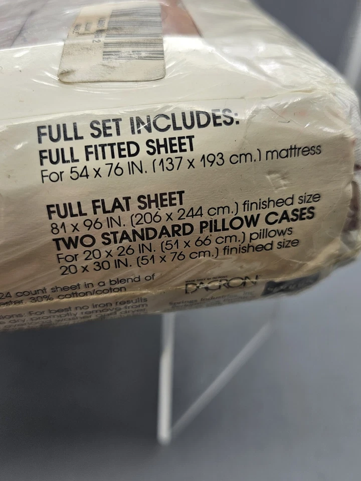 Juego completo de sábanas 4 piezas Performance by Springs 124 hilos Twilite floral Lillium Foto 3 de 4