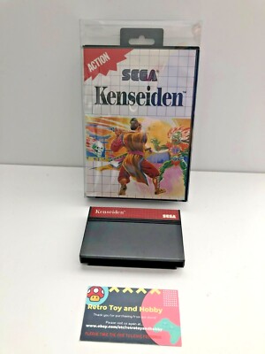 Jeu Vidéo Kenseiden Pour Sega Master System 1 Et 2 – Version Japonaise, Bon état, Pièce Rétro Collector