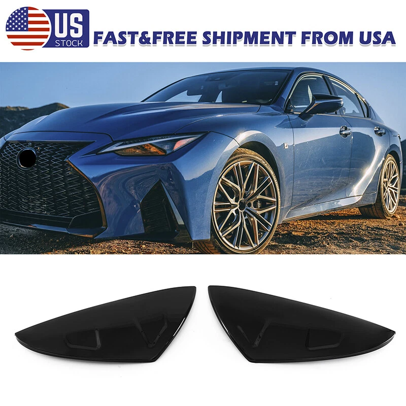 Gloss Black For 2021+ LEXUS IS300 IS350 IS500 M Style Rearview Mirror Cap Covers