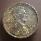 1918-P Attractive Wood-Grain Lincoln Wheat Cent Penny Fast S&H #2444