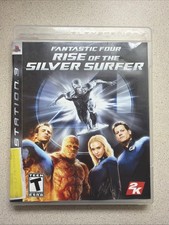 Fantastic 4 Rise of the Silver Surfer - Sony Playstation 3 Authentic Game
