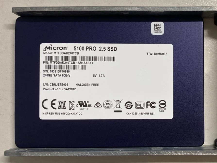 Preços baixos em Fator de forma Micron 2.5 em Unidades de estado