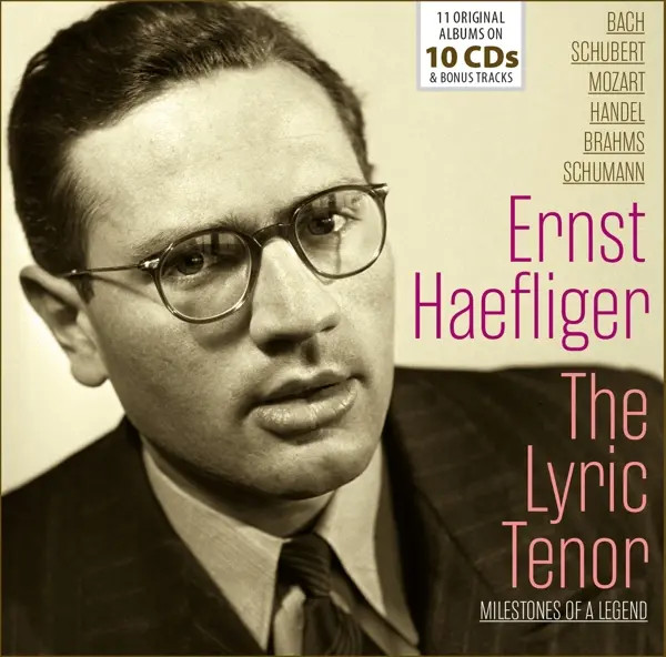 Ernst Haefliger Edition - The Lyric Tenor | Ernst Haefliger | Audio-Cd | CD-image