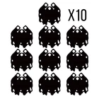 NEW Fabric Cloth Capes X10 For LEGO Minifigures Accessories Castle Fantasy Robe