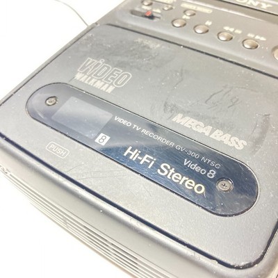 SONY GV-300 NTSC Video8 Video Walkman HiFi Stereo VCR - For Parts
