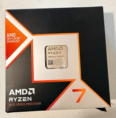 AMD Ryzen 7 9800X3D 4.70GHz 8-Core 16-Thread 100-000001084 AM5