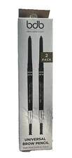 BDB BILLION DOLLAR BROWS  UNIVERSAL EYEBROW PENCIL (DUO PACK) - NIB