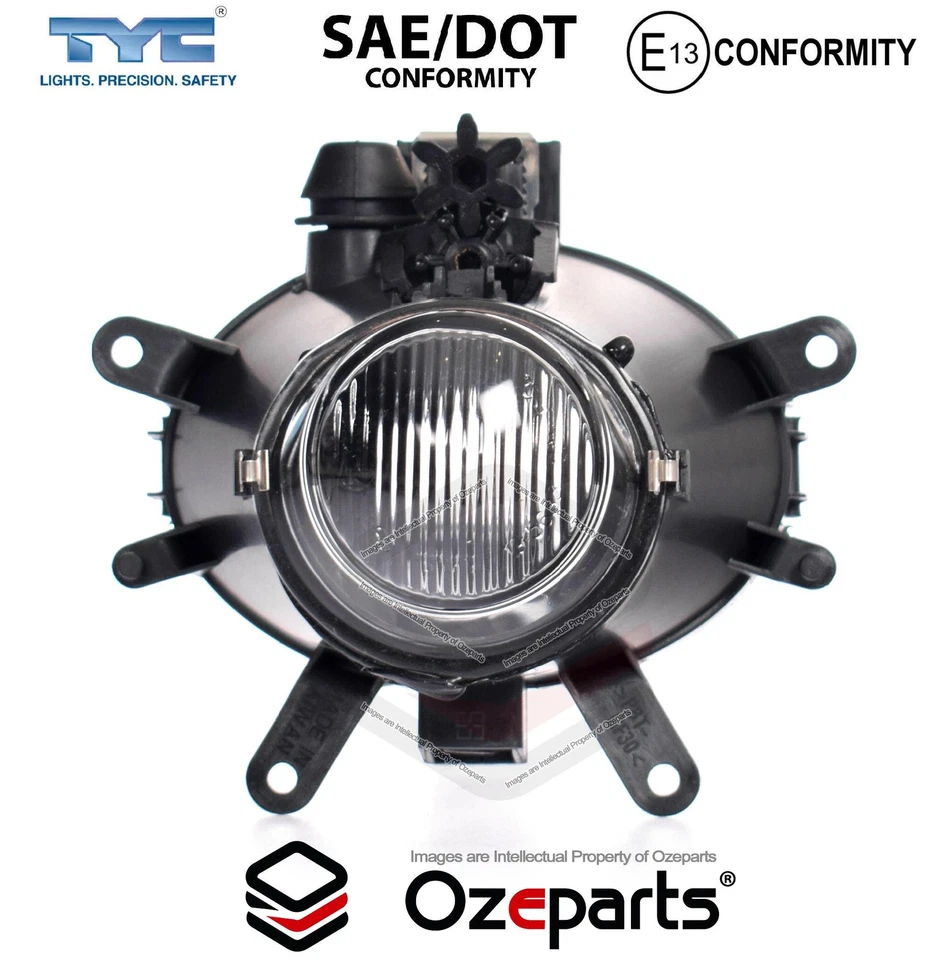 Pair LH+RH Fog Light Spot Driving Lamp (LH=RH) For BMW 3 Series E46 2001~2004 - image 3 of 4