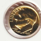 24k Gold Plate Rare Old US 1980 Liberty Roosevelt Dime Collector Collection Coin