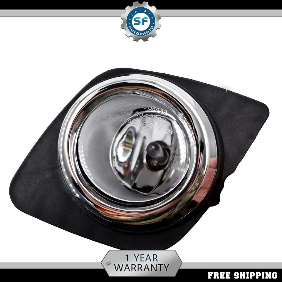 Par de luces antiniebla con bombilla + arnés + interruptor para parachoques cromado Toyota RAV4 2009-2012 Foto 3 de 4