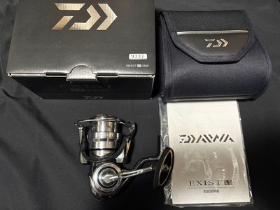 Daiwa 18 Exist LT Spinning Reel 2500 Used Good Condition Durable Lightweight