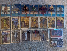 Topps Finest X Men 97, Uncanny, Gold, Silver Lot. 2 Wolverines.