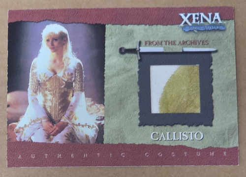 Renon Xena Stagioni 6 R9 Callisto Dall'Archivio Reliquia Oro Bianco Reliquia