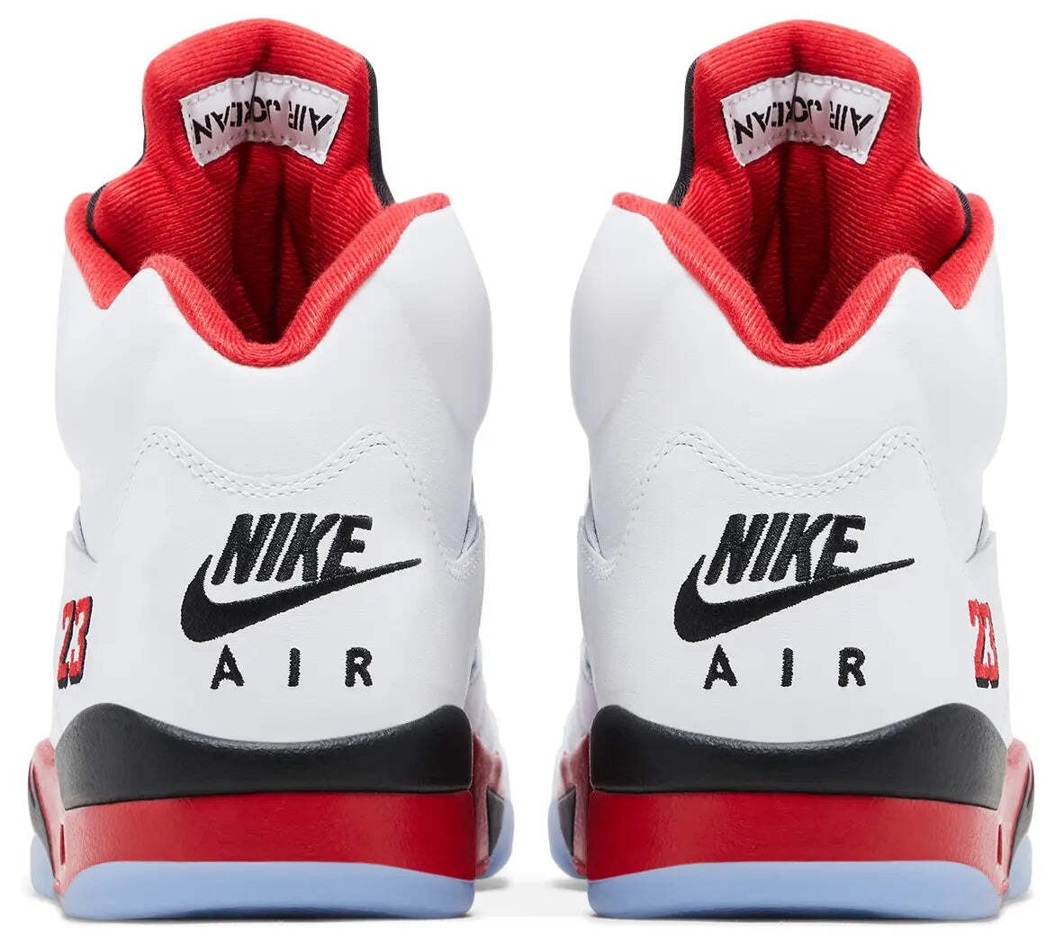 HQ7978 101 Jordan 5 Retro Fire Red Black Tongue (2025) | eBay