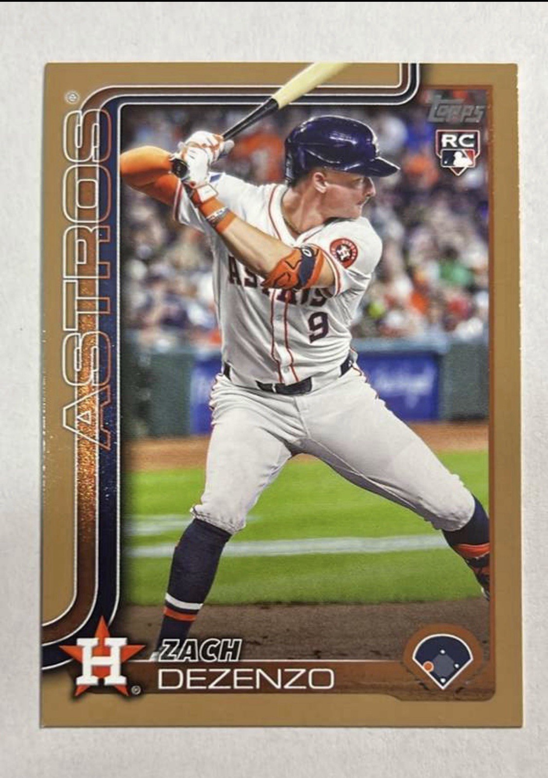 2025 Topps Series 1 - Zach Dezenzo #89 Gold /2025 (RC)