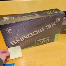 MSI - GeForce RTX  5070 12G Shadow 3X OC 12 GB GDDR7 Brand New Unopened 