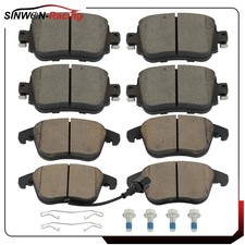 Front And Rear Ceramic Brake Pads For Audi Q3 2016-2019 Q3 Quattro 2016-2018