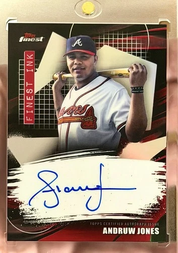 2026 Topps Finest Andruw Jones Base (RAW)