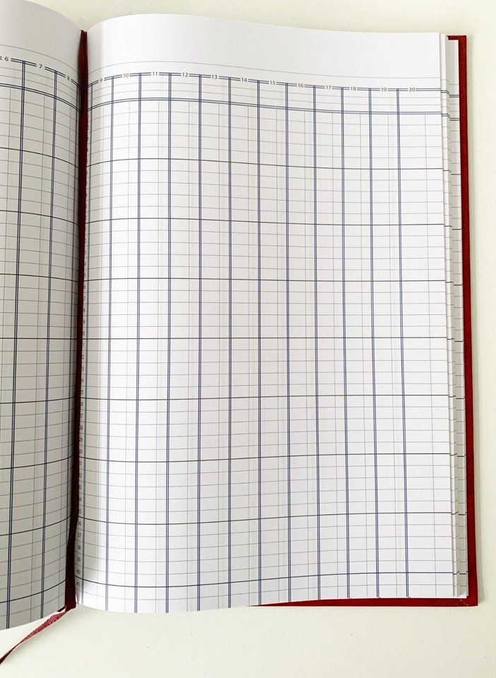 Niceday A4 Account Analysis Book Hardback Ledger Accounting Select Cash ...