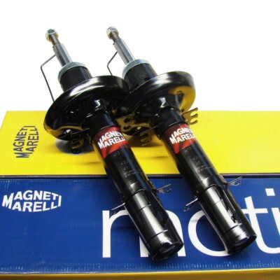 2 Amortisseurs à gaz avant SKODA Octavia 1U2 1U5 Magneti Marelli en acier bi-tube