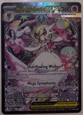 Pokémon Mega Gardevoir EX 178/132 Mega Evolution Secret Rare Mint/Near Mint