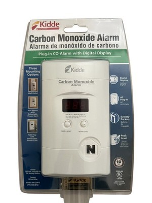Kidde Nighthawk Carbon Monoxide Alarm Detector KN-COPP-3 PLUG IN