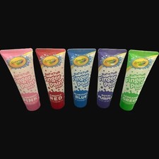 Crayola Bathtub Finger Paint Soap 5 Color Bundle, 3oz Each