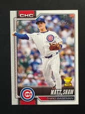 2026 Topps series 1 #27 Matt Shaw Chicago Cubs