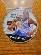 NCAA 06 March Madness PlayStation 2 PS2 Basketball Game Disc Only EA Sports