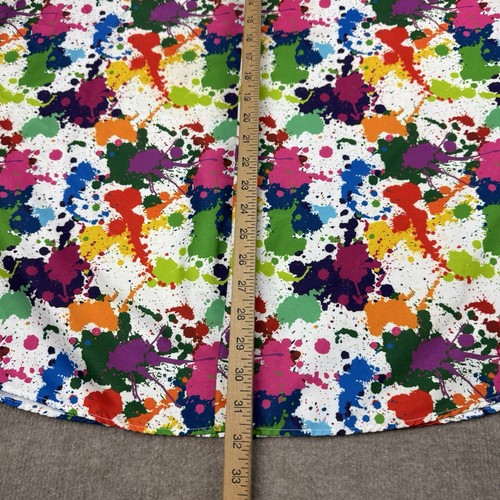 Camisa de Vestir Para Hombres PREMIERE Colorida Pintura Salpicaduras Botón 5XL Elegante Puño Abatible Arte - Imagen 8 de 13