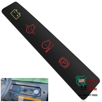 M117670 Dash Panel Decal/Instrument Panel Indicator Label Compatible with John