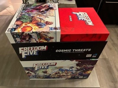 Freedom Five Boardgame All-In: Cosmetic + Gameplay + Extra. Painted