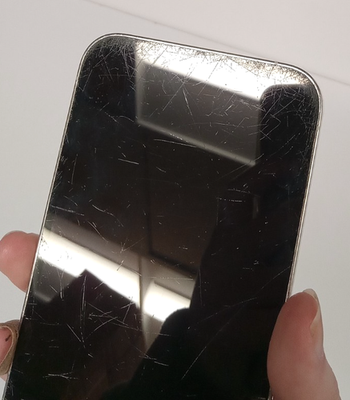 Apple iPhone 12 Pro Max (256GB, Silver, Unlocked) - FF, *COND