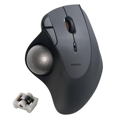 ELECOM Wireless Trackball Maus IST PLUS schwarz M-IT11MRSABK