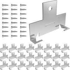 24PCS Retrofit Recessed Light Clips Housing C Clips for Downlight,With Self Tapp