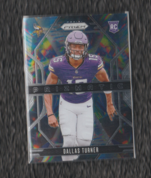 2024 Panini Prizm Dallas Turner RC Prizmatic