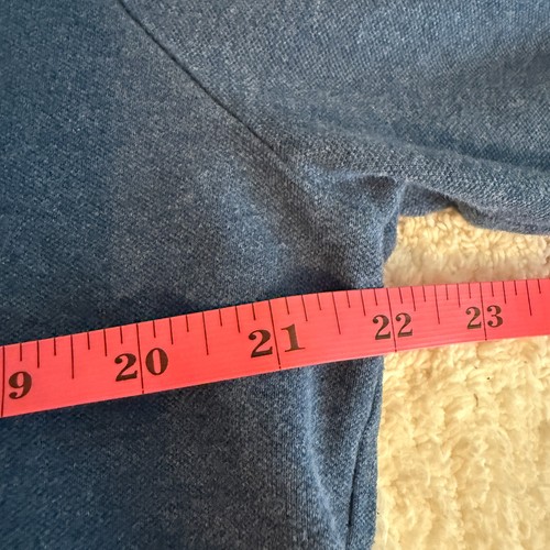 Vineyard Vines Mens Large Blue Pullover Long Sleeve Casual Polo Henley Shirt - Picture 7 of 10