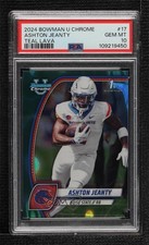 2024 Bowman U Chrome Teal Lava Refractor Ashton Jeanty #17 PSA 10 GEM MT 3hd