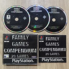 Thumbnail of ebay&reg; auction 188138216179 | Family Games Compendium - PS1 Sony PlayStation 1 (PAL) Spiel
