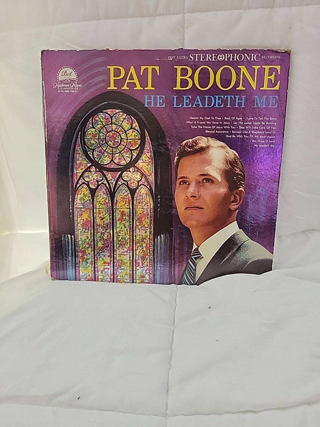 Pat Boone – He Leadeth Me, Lp Vinyl,  Dot RECORDS