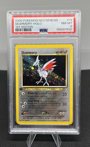 Skarmory (1st Edition) graded PSA 8 for sale on eBay