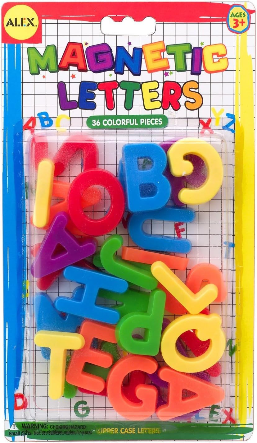 Alex Artist Studio Magnetic Letters Kids Art and Craft Activ