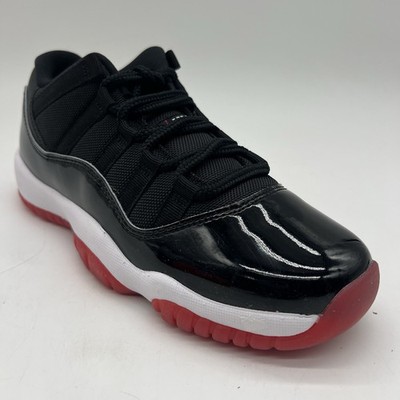 Air Jordan 11 Retro Low Bred Black FV5121 006 Kids Size 7Y NEW Sneakers BGRADE