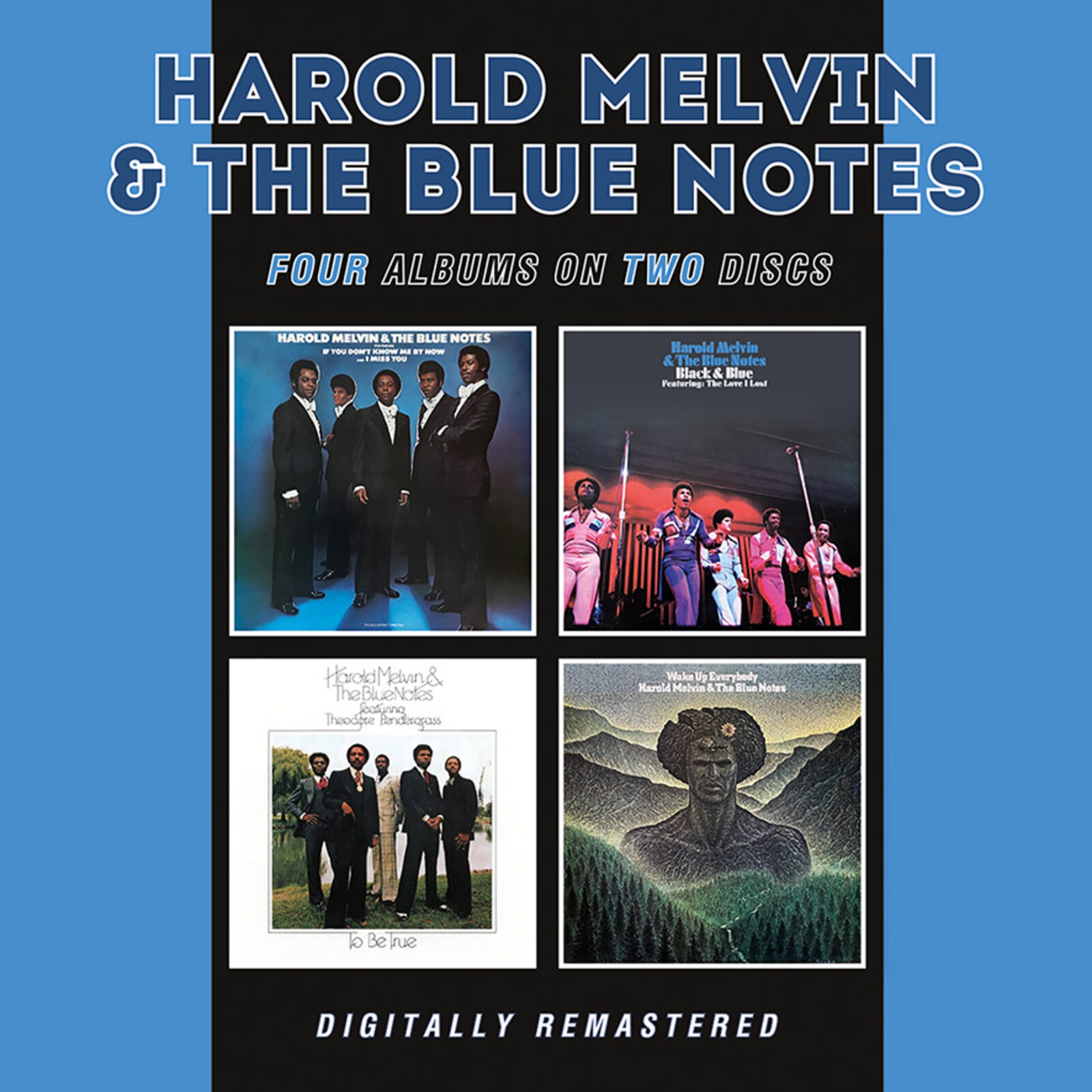 Harold Melvin and the Blue Notes Miss You/Black/True/Wake Up CD NEW