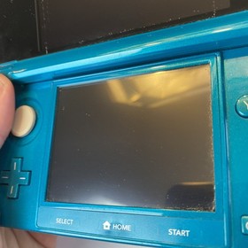 Nintendo 3DS Handheld Video Game Console Blue CTR-001 (USA) W Charger Stylus