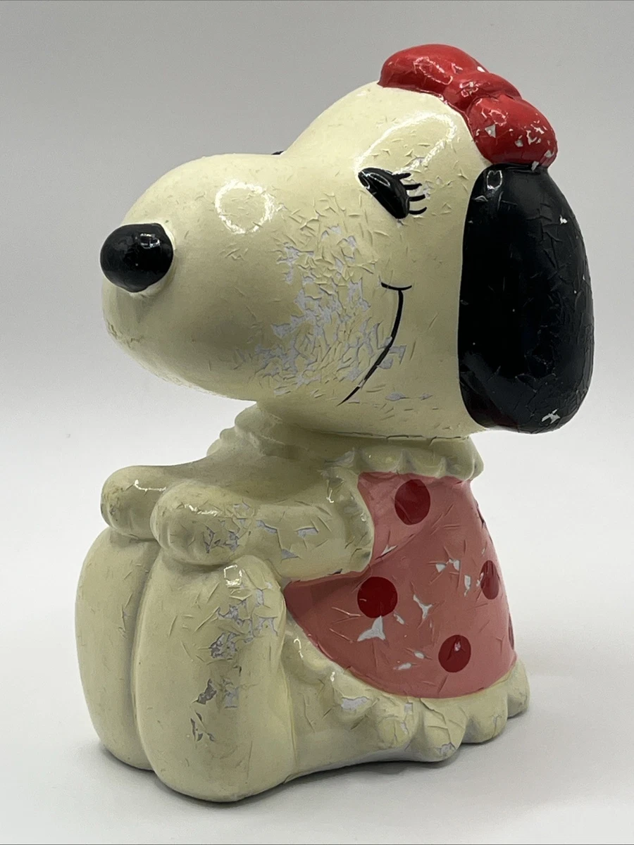 Snoopy Piggy Bank In Collectible Character Piggy Banks for sale | eBay