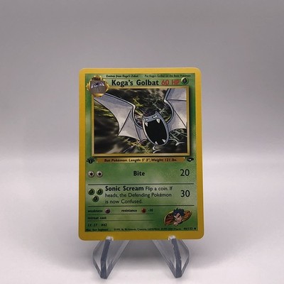 Pokemon 1st Edition Gym Challenge   Koga's Golbat 46/132   Uncommon   NM