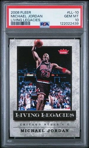 Jordan 2008 Fleer Jordan #LL-10