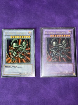 B. Skull Dragon Max Faded Misprint Error NM+ Metal Raiders MRD-018 Ultra Yugioh