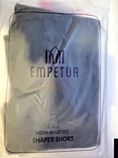 Empetua All Day Every Day High-Waisted Shaper Shorts XXXL BLACK NEW